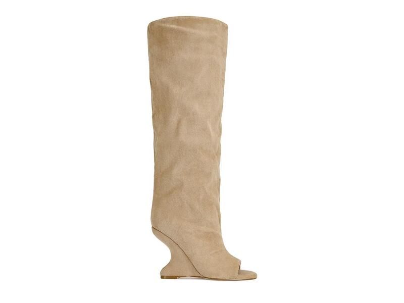 アザレア ワン レディース シューズ ブーツ・レインブーツ Azalea WangVincent Wedge Bootaupe トープ