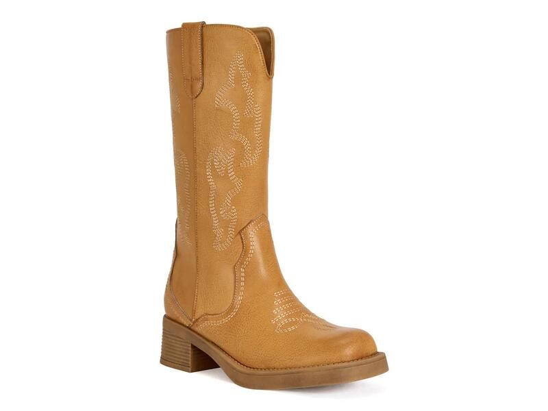 アザレア ワン レディース シューズ ブーツ・レインブーツ Azalea WangMariana Cowboy Bootan タン