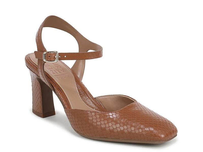 ナチュライザー レディース シューズ パンプス Naturalizer Let Usurprise You Brown Snake Print Leather ブラウン