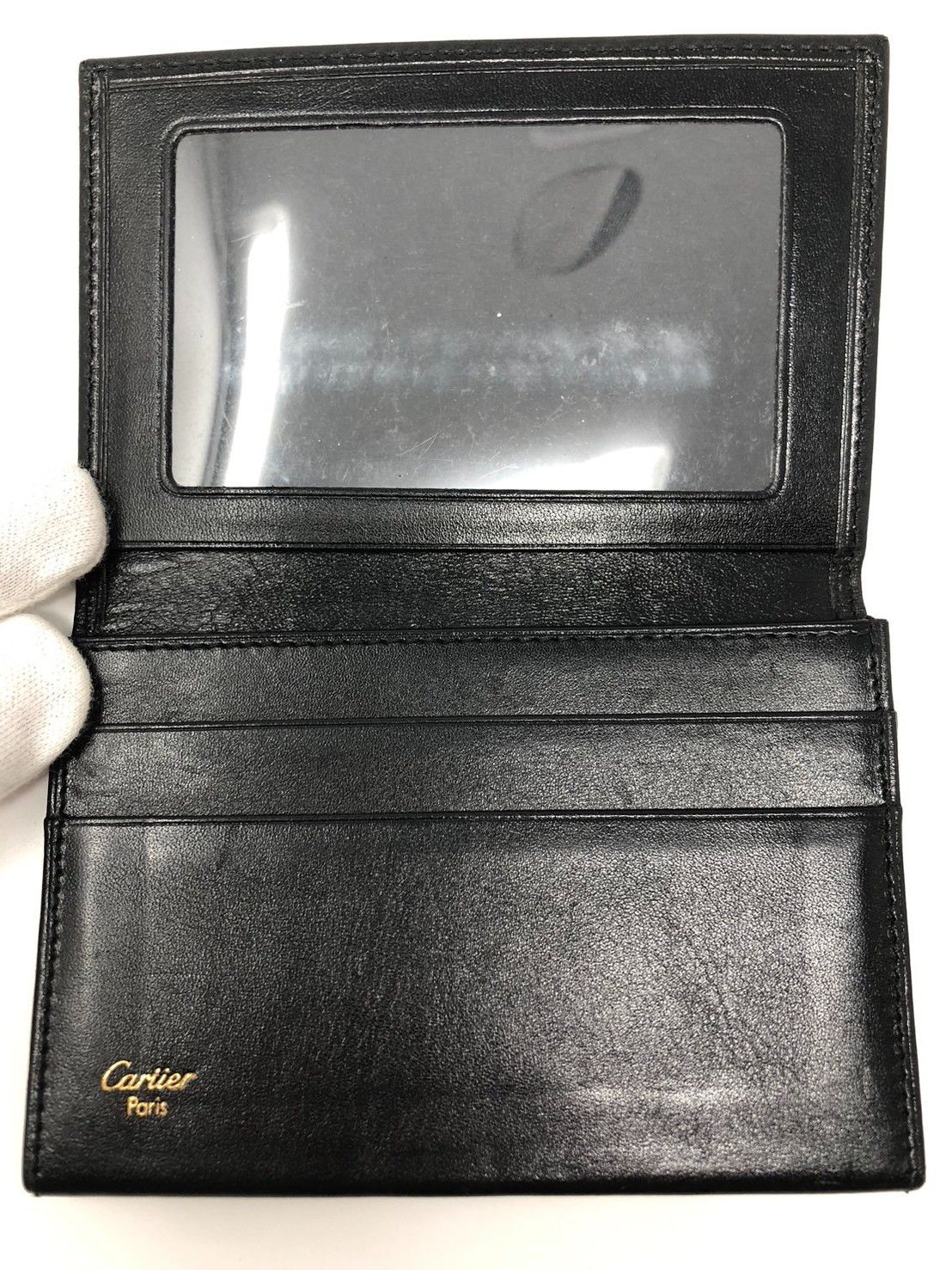 ◇Cartier カルティエ カードケース パスケース パシャ レザー