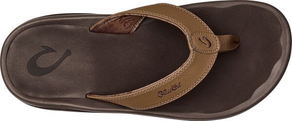 オルカイ メンズ シューズ サンダル OluKai Mens Ohana Flip Flop TanDark Java タン