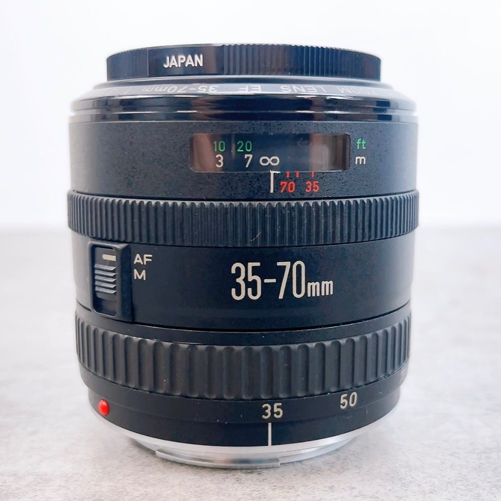 H-1398 Canon キャノン ZOOM LENS EF 35-70mm F3.5-4.5 ブラック 動作