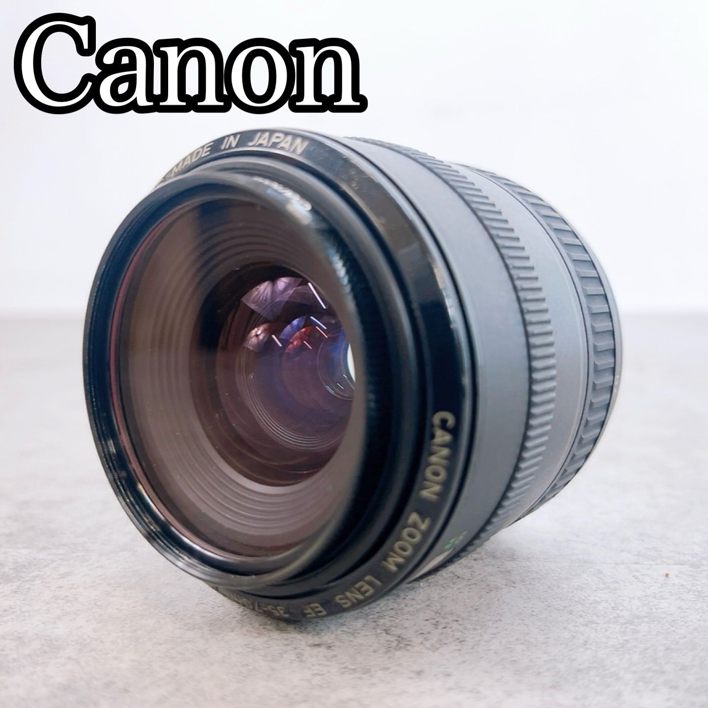 H-1398 Canon キャノン ZOOM LENS EF 35-70mm F3.5-4.5 ブラック 動作