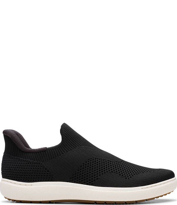 クラークス レディース シューズ パンプス ニット Clarks Artisanalle Step Knit Slip Ons Black ブラック