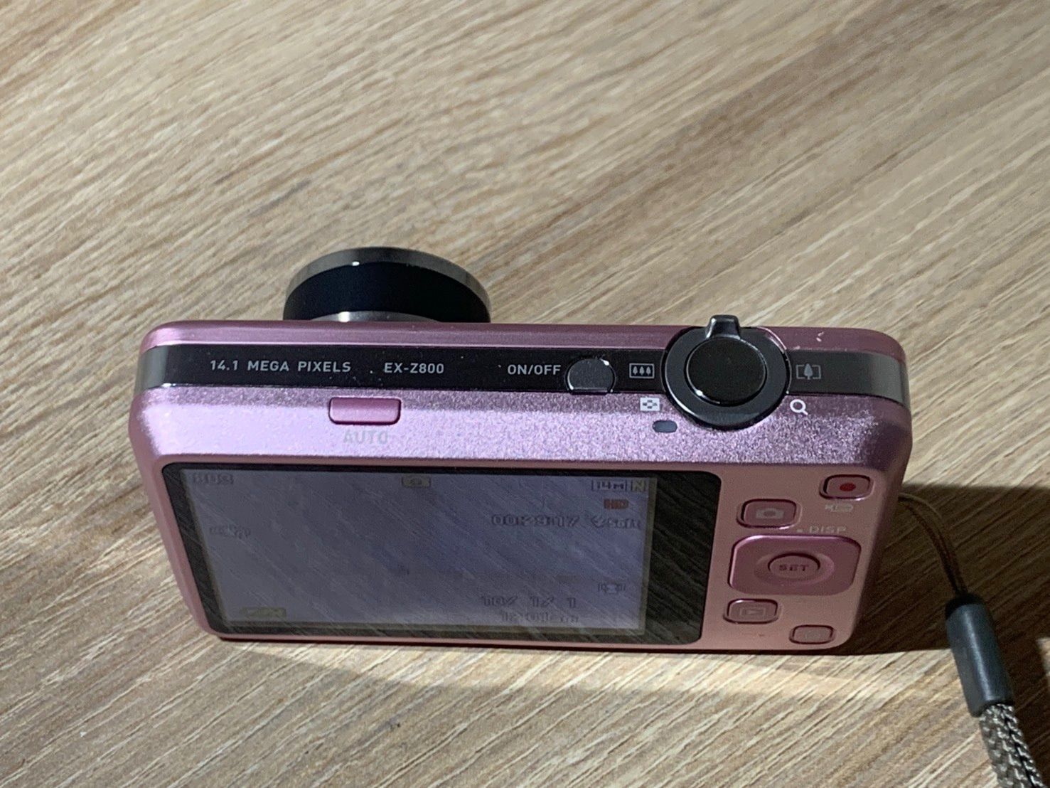 0809 Casio EXILIM EX-Z800 ピンク デジカメ 動作確認済み 【宅