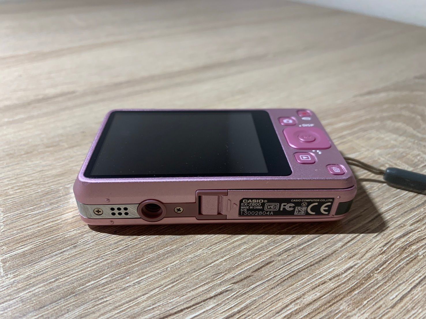 0809 Casio EXILIM EX-Z800 ピンク デジカメ 動作確認済み 【宅