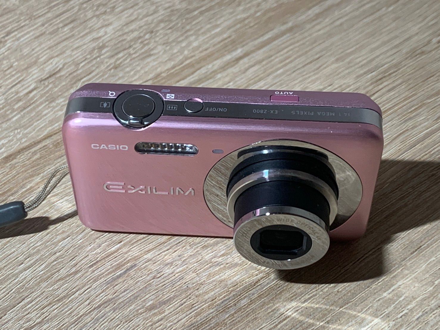 0809 Casio EXILIM EX-Z800 ピンク デジカメ 動作確認済み 【宅