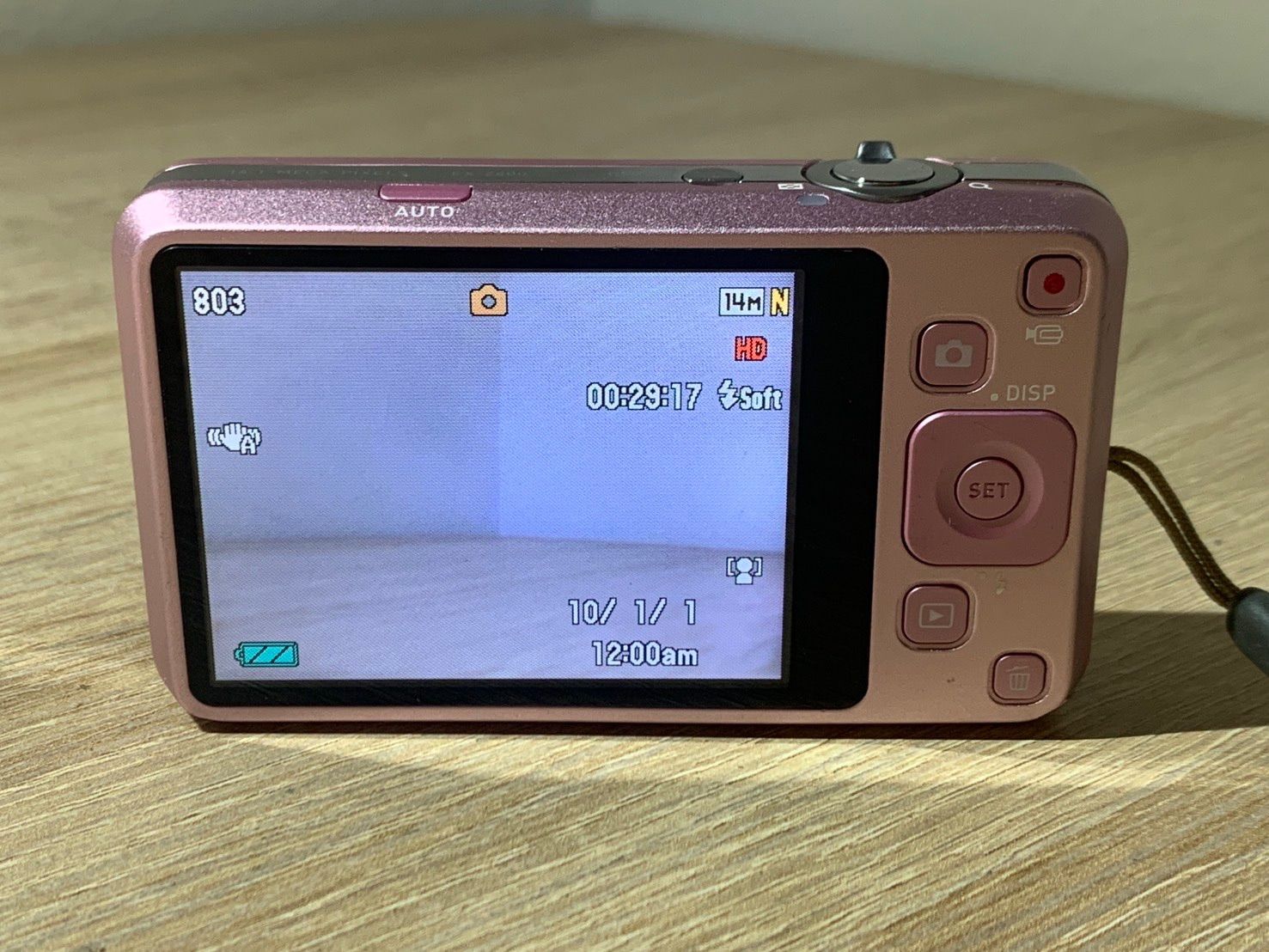 0809 Casio EXILIM EX-Z800 ピンク デジカメ 動作確認済み 【宅