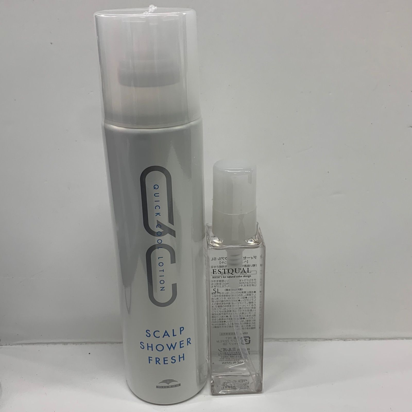 K4608 ミルボン QC スキャルプシャワー フレッシュ 250g・ディーセス エストクアル SL 120ml 計2点セット