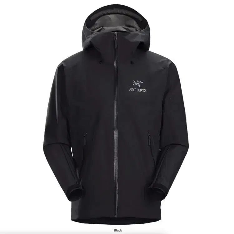 ARC'TERYX アークテリクス ブラック ウィンドブレーカー ジャケット