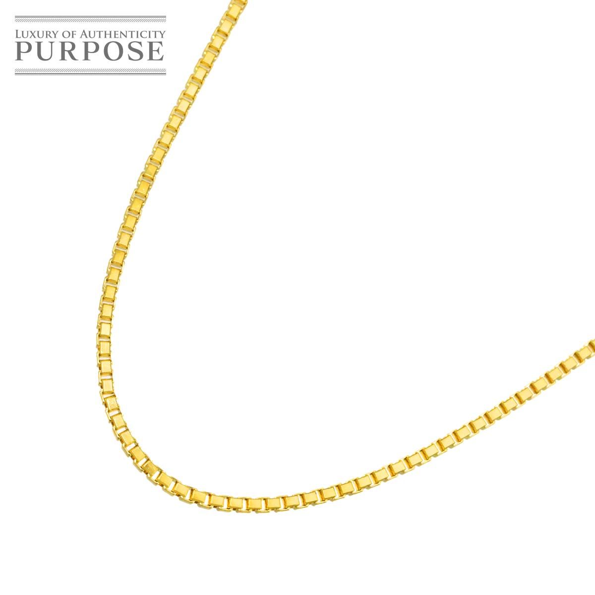 K18 YG ベネチアン ネックレス 40cm イエローゴールド 750 Necklace 90323710