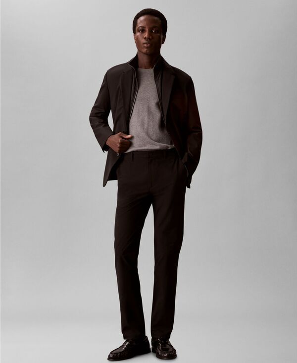 カルバンクライン メンズ ボトムス カジュアルパンツ Calvin Klein MenslimFitech Stretch Pants Black ブラック