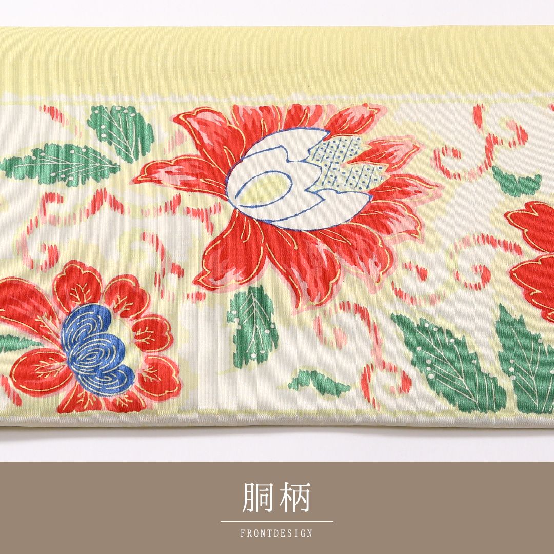 専用　m143 花織 名古屋帯 正絹 全通 特価！アンティーク 九寸名古屋帯 Cランク 帯丈340cm 正絹 全通 名古屋