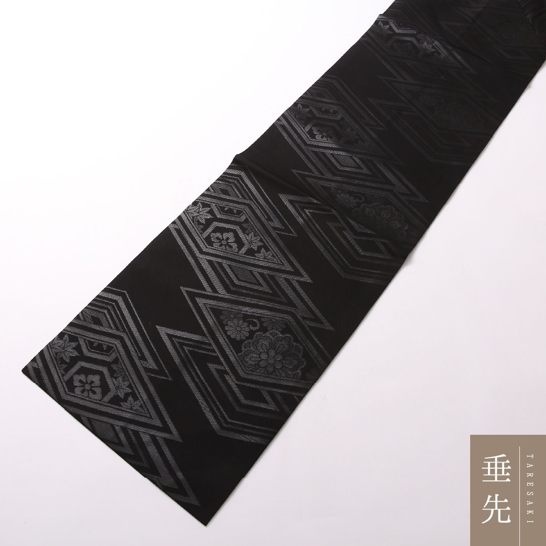 特価！未使用品 九寸名古屋帯 Nランク 帯丈365cm 正絹 六通 名古屋