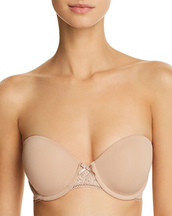 ビーテンプティッド レディース アンダーウェア ブラジャー ストラップレス btemptd by Wacoal Modern Method Strapless Brau Natural