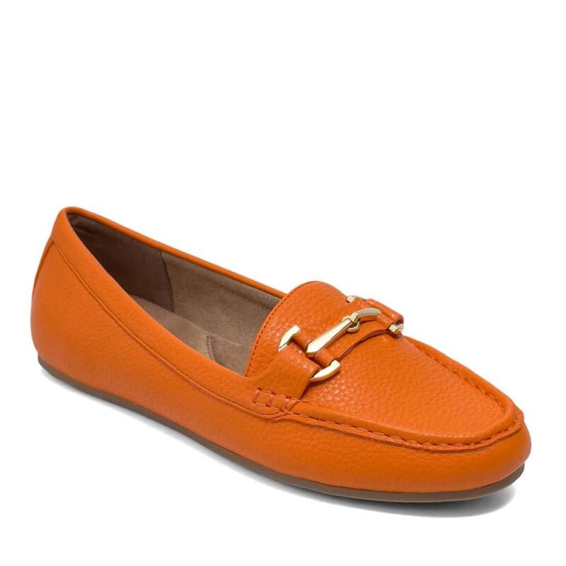 エアロソールズ レディース シューズ スリッポン・ローファー A2 by Aerosoles Day Drive Womens Moccasin Flats Orange オレンジ