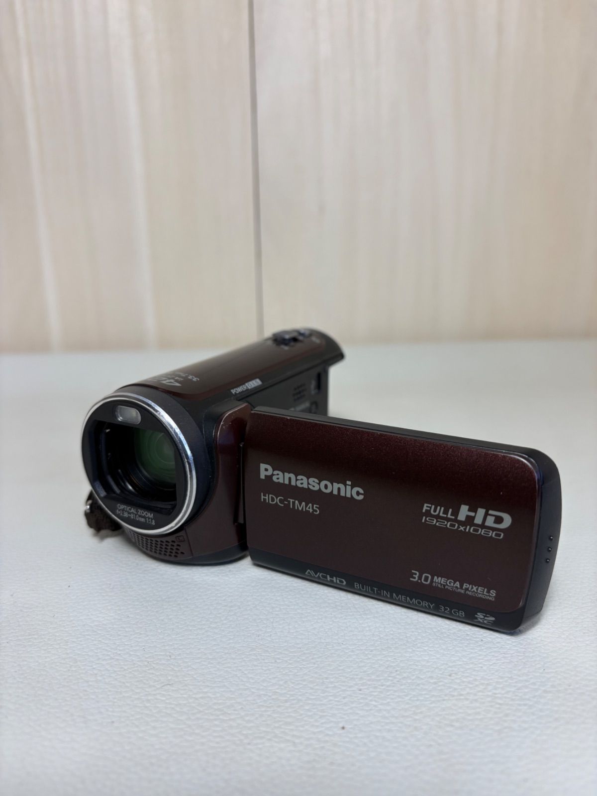 Panasonic HDC-TM45 内蔵メモリー32GB デジタルビデオカメラ【動作品