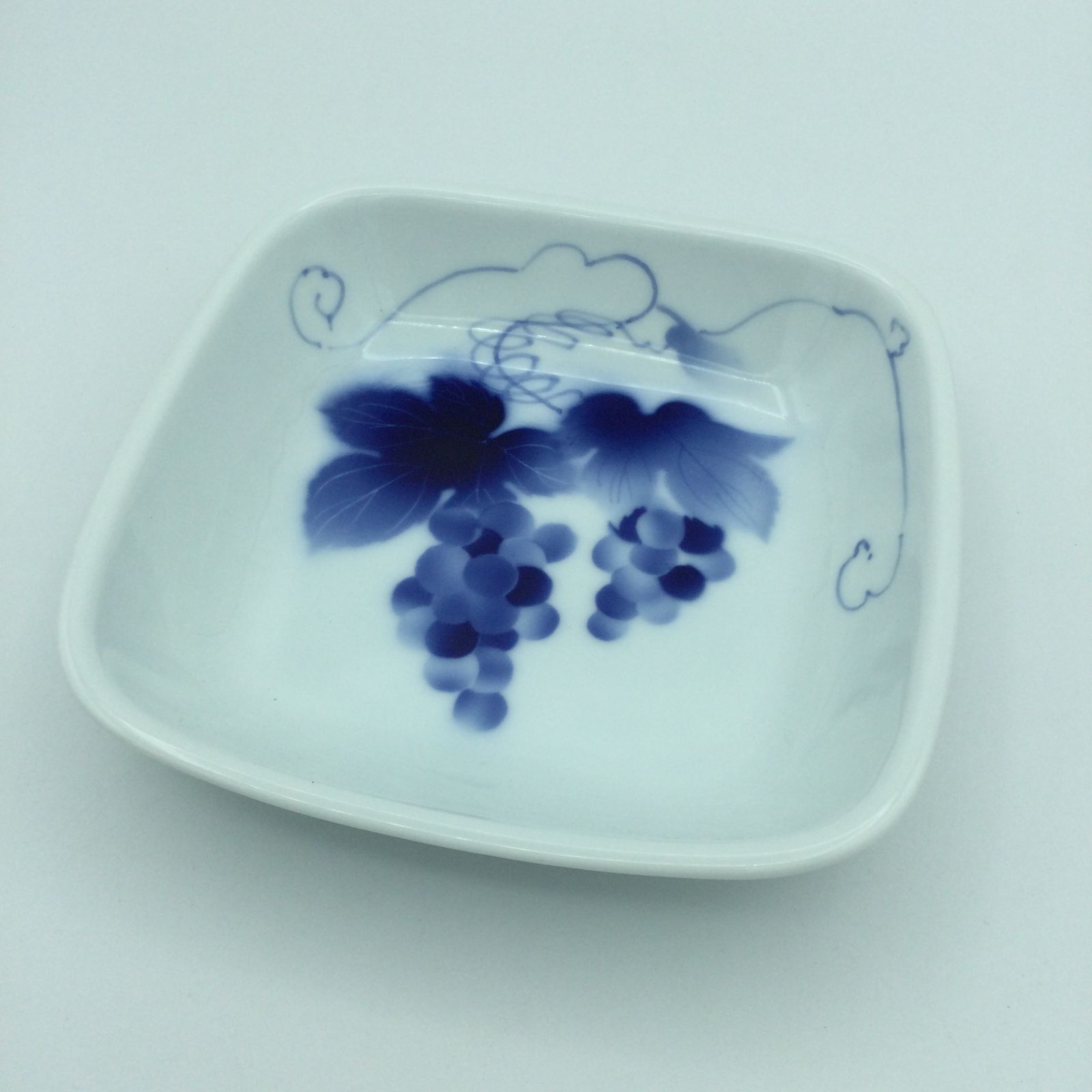 未使用品】深川製磁 ブルーワイナリー ペア角大皿 #i00146 - メルカリ