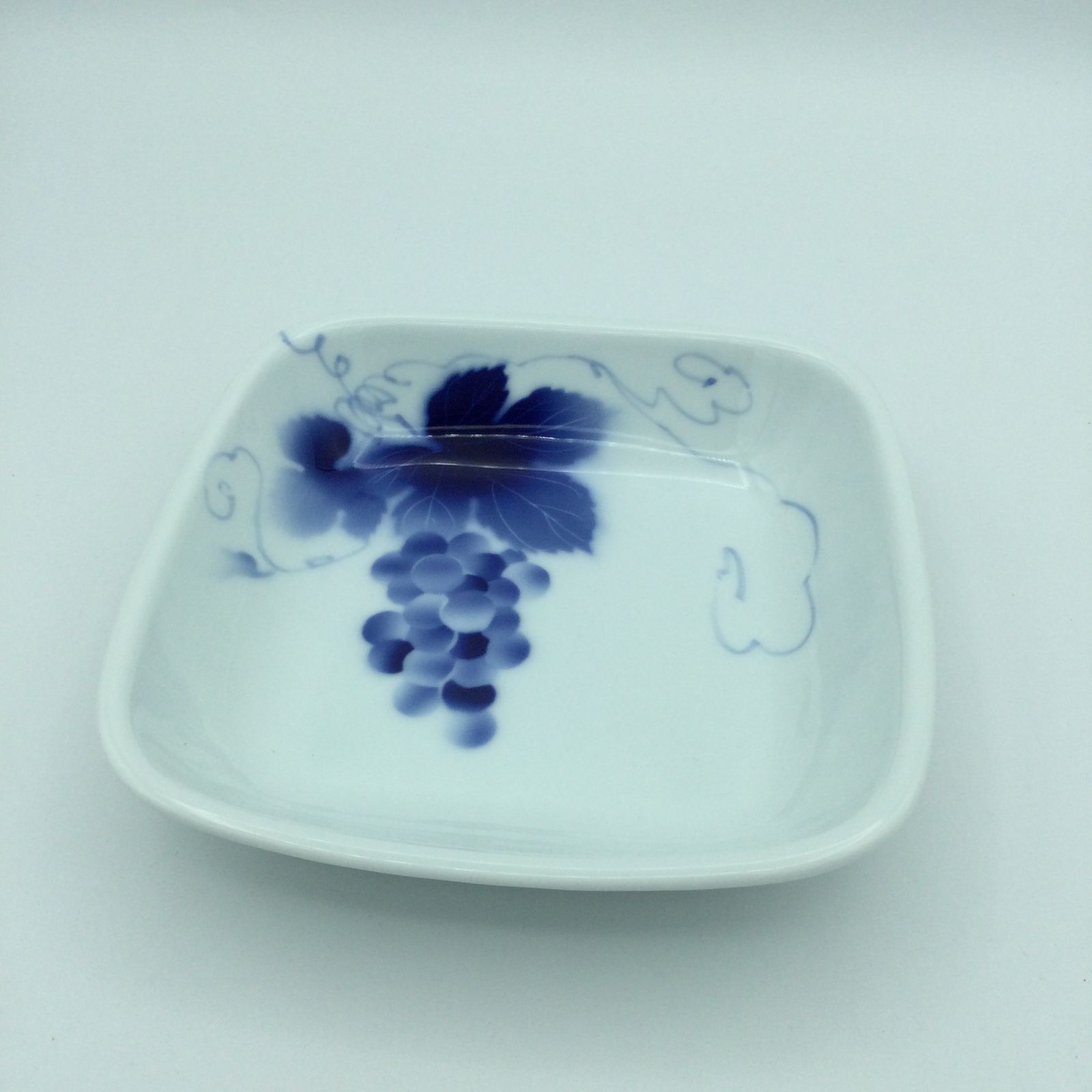 未使用品】深川製磁 ブルーワイナリー ペア角大皿 #i00146 - メルカリ