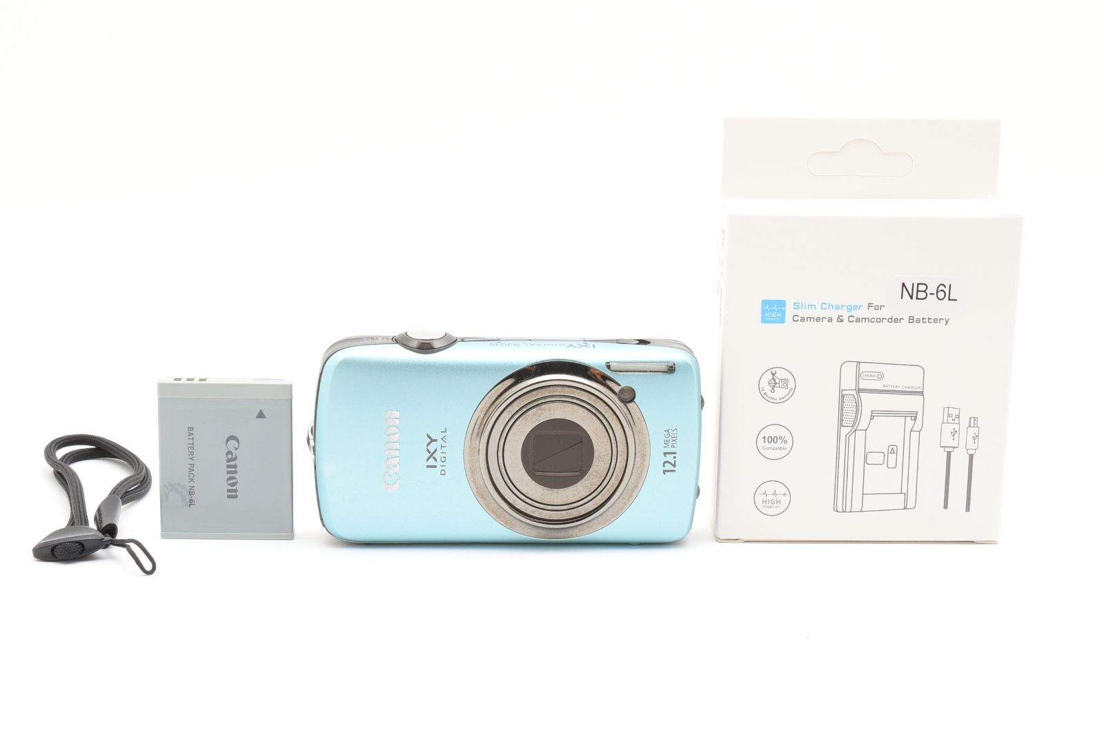Canon キャノン IXY DIGITAL 930 IS ブルー /3192 動作OK 返金保証