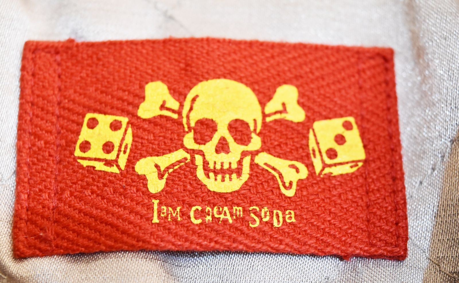 クリームソーダ CREAM SODA リーゼントドラゴン リバーシブル 刺繍