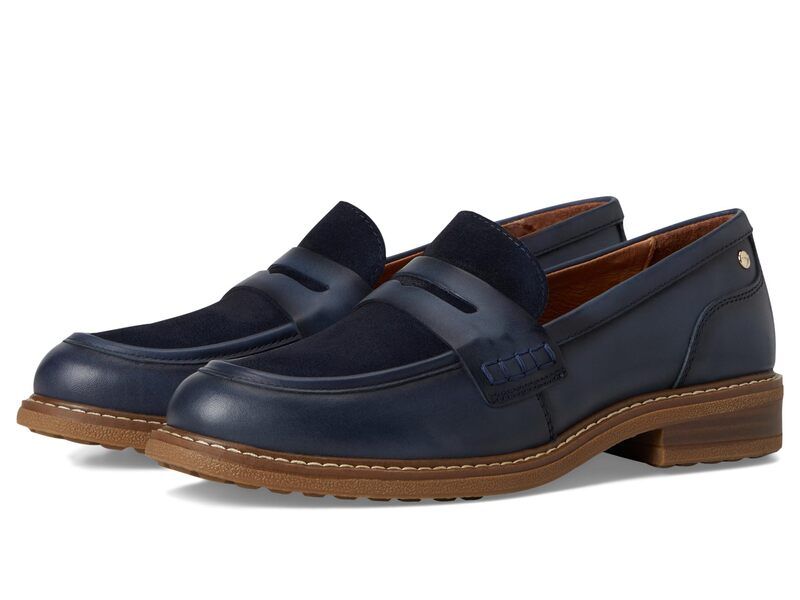 ピコリーノス レディース シューズ スリッポン・ローファー PIKOLINOS Aldaya W8J3541C6 Blue ブルー