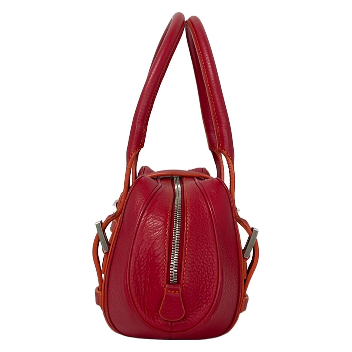 LOEWE(ロエベ) ハンドバッグ センダ レッド レザー - メルカリ