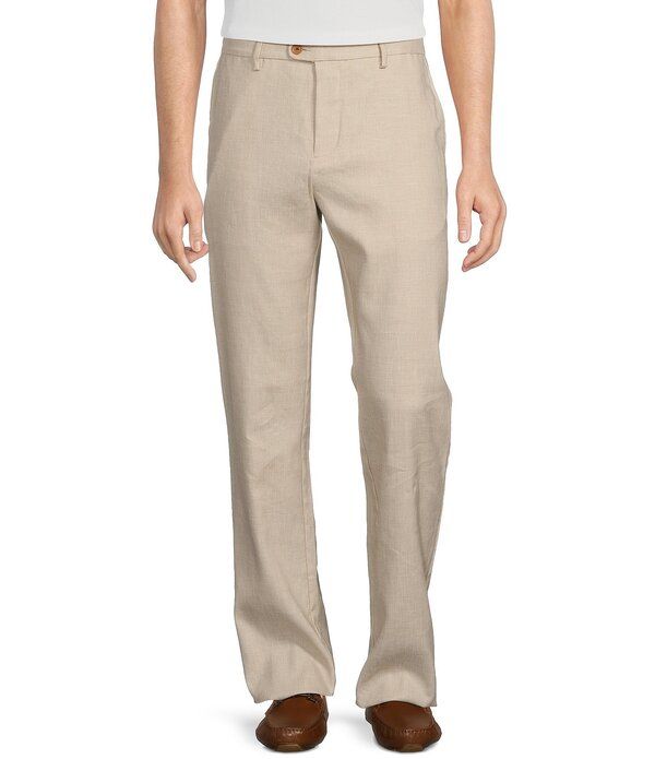 トッミーバハマ メンズ ボトムス カジュアルパンツ リネン Tommy Bahama Latigo Beach FlatFront Linen Blend Pantstone Khaki カーキ