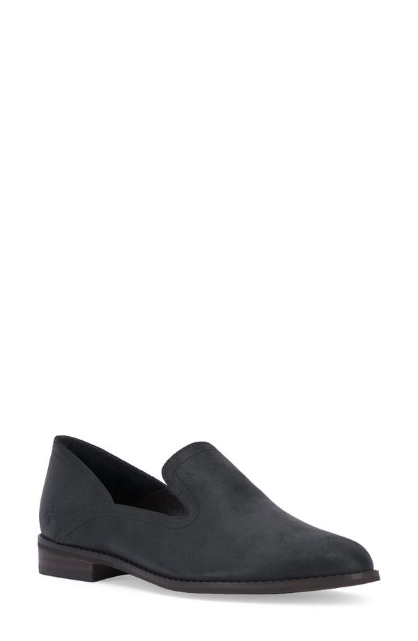 ラッキーブランド レディース シューズ スリッポン・ローファー レザー Lucky Brand Ellanzo Leather Loafer Black ブラック