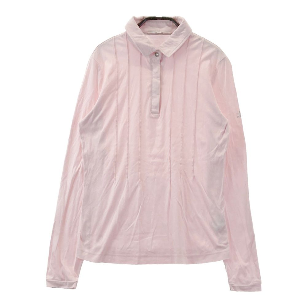 サイズ：38 LANVIN SPORT ランバン スポール 長袖ポロシャツ ピンク系 