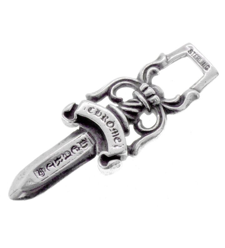 クロムハーツ CHROME HEARTS 【 #10DAGGER 】 #10 ダガー ペンダント シルバー ネックレス トップ 50139