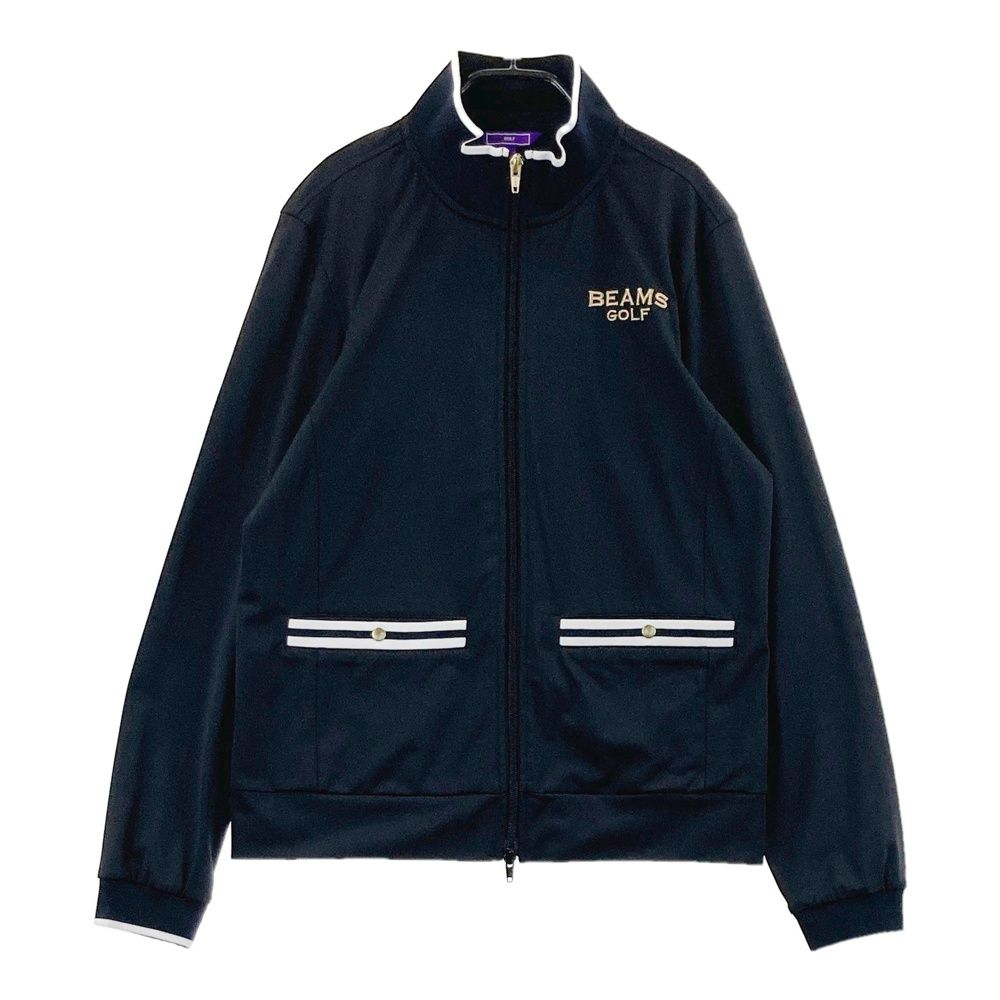 サイズ：L BEAMS GOLF ビームスゴルフ ジップジャケット ブラック系