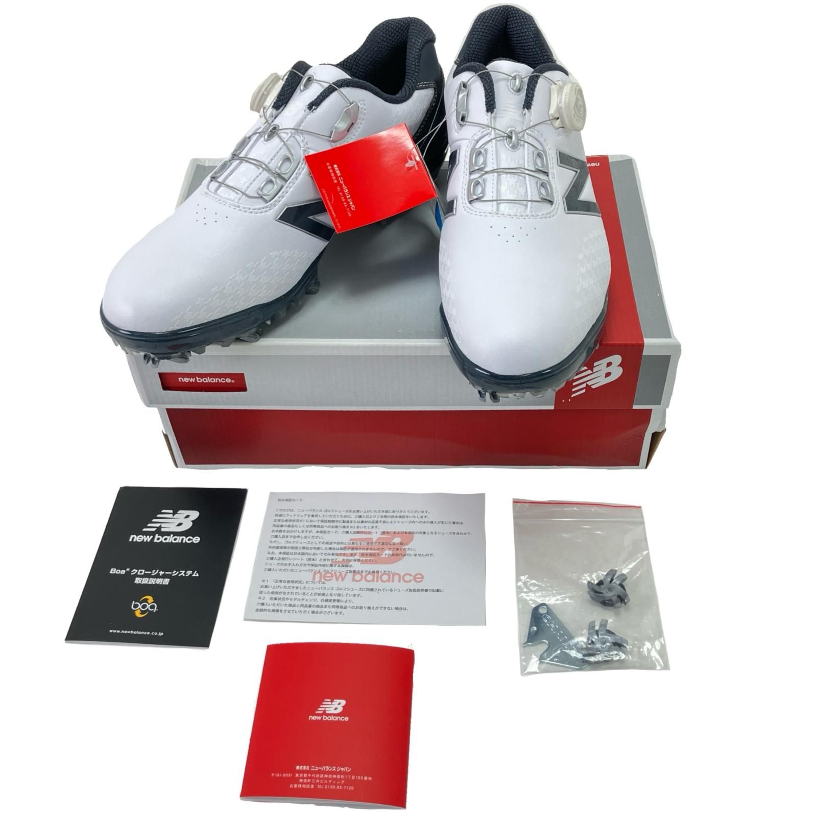 NEW BALANCE ニュー・バランス ゴルフシューズ 27.5cm MG1000WN