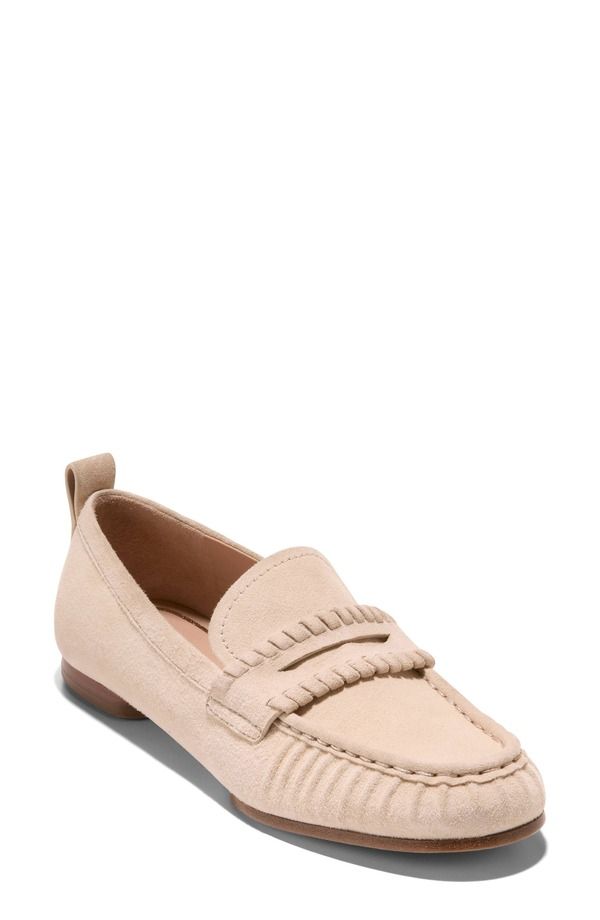 コールハーン レディース シューズ スリッポン・ローファー Cole Haan Danby Traveloafer Oat Suede