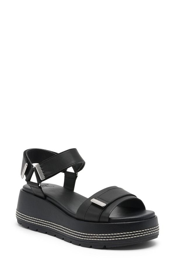 ソレル レディース シューズ サンダル プラットフォーム アンクル SOREL Sunpeak Ankle Straplatform Sandal Black Black ブラック