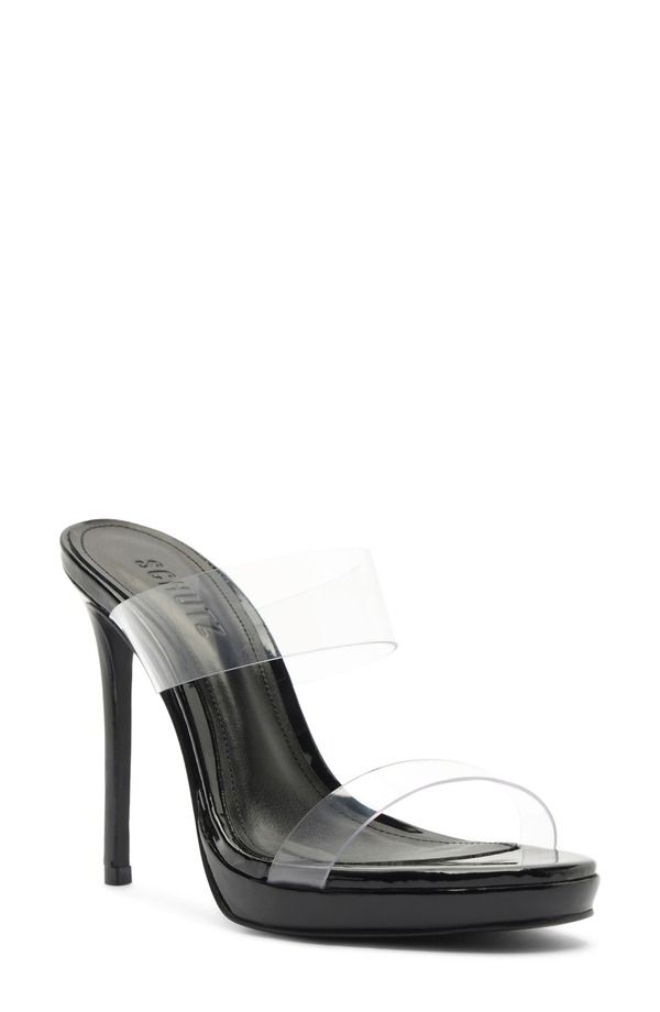 シュッツ レディース シューズ ヒール プラットフォーム サンダル Schutz Ariella Platform Sandal Black ブラック