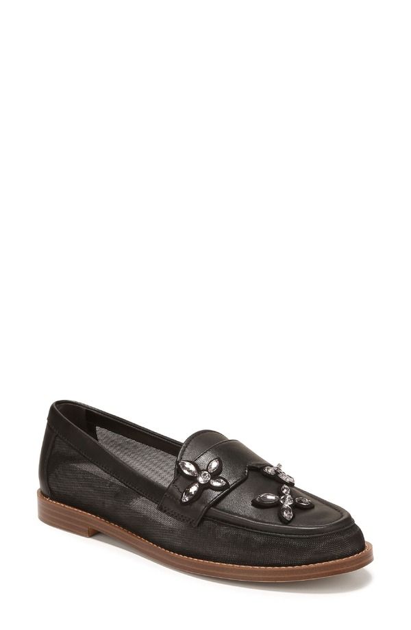 フランコサルト レディース シューズ スリッポン・ローファー Franco Sarto Stellan Embellished Loafer Black ブラック