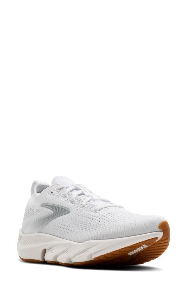 ブルックス レディース シューズ スニーカー Brooks Glycerin Flex Running Sneaker White Black Gum ホワイト