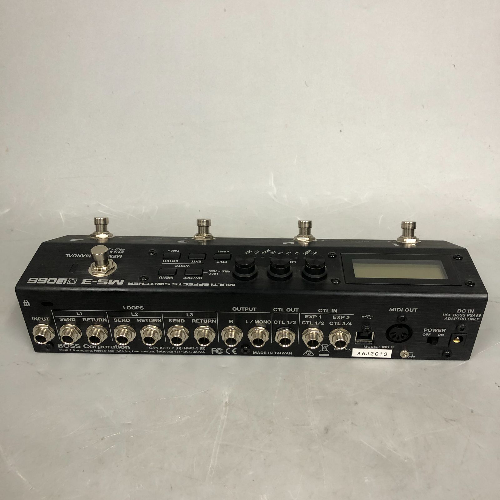 BOSS MS-3 Multi Effects Switcher AA5HL48430C f146 - メルカリ
