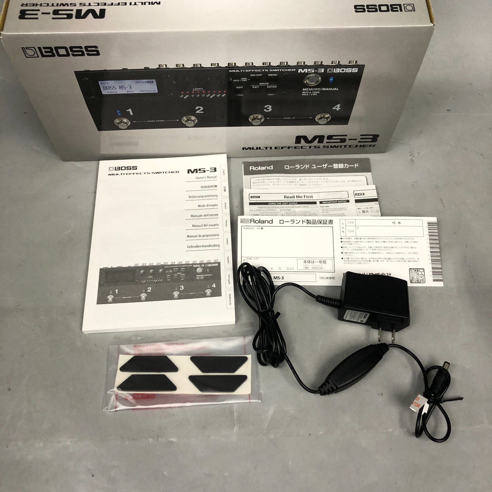BOSS MS-3 Multi Effects Switcher AA5HL48430C f146 - メルカリ