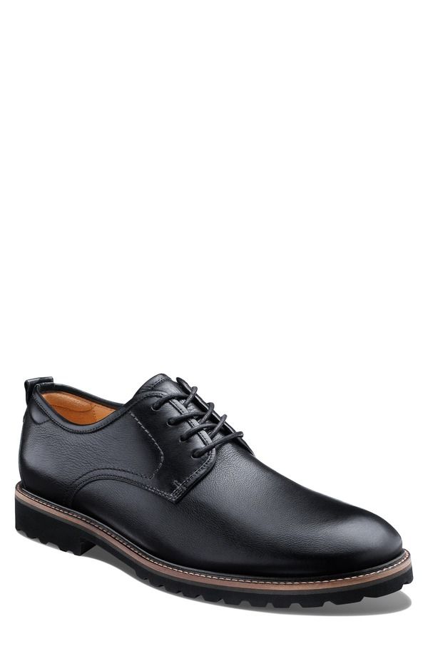 サミュエルフドバード メンズ シューズ オックスフォード Samuel Hubbard Featherlight Founder Oxford Black Tumbled Leather ブラック