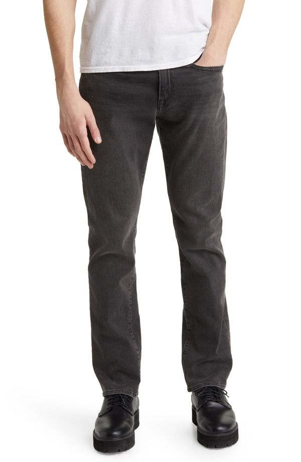 フレーム メンズ ボトムス デニムパンツ スリムフィット ジーンズ FRAME LHomme Slim Fit Jeans Fade To Grey グレー