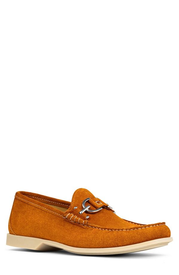 ドナルドプリネール メンズ シューズ ローファー Donald Pliner Augie Bit Loafer Brick