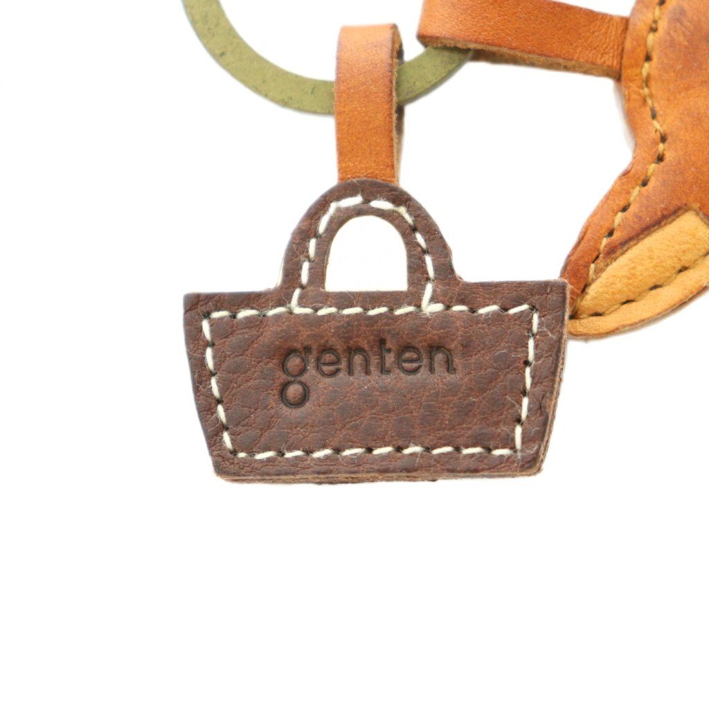 ゲンテン genten ワクワクチャーム チワワ レザー 茶 /MI □OS - メルカリ