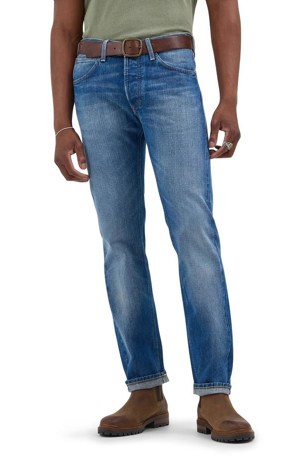 リー メンズ ボトムス デニムパンツ ジーンズ Lee 101 S Regular Tapered Leg Jeans Roberto
