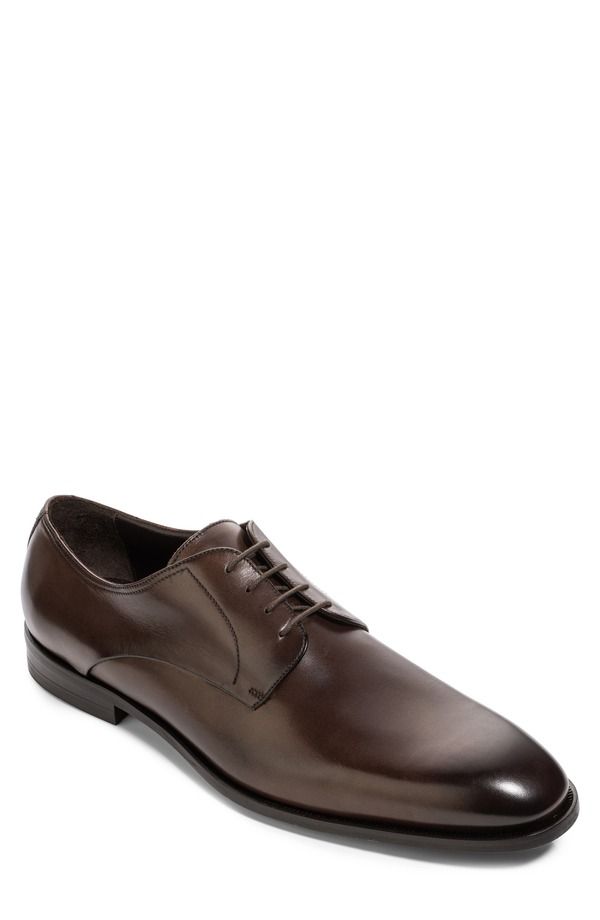 トゥーブート メンズ シューズ ダービー TO BOOT NEW YORK Parsons Plain Toe Derby Brown ブラウン