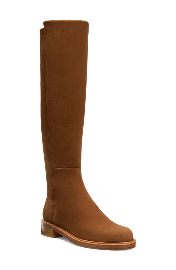 スチュアート ワイツマン レディース シューズ ブーツ・レインブーツ Stuart Weitzman 5050 Gisele Knee High Bootoasted Almond