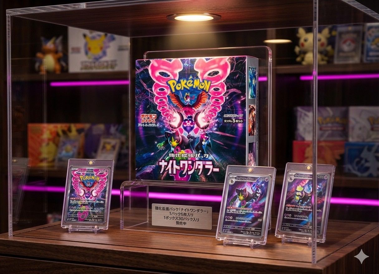 ⭐️【新品未開封】ポケモンカード ナイトワンダラー シュリンク付き