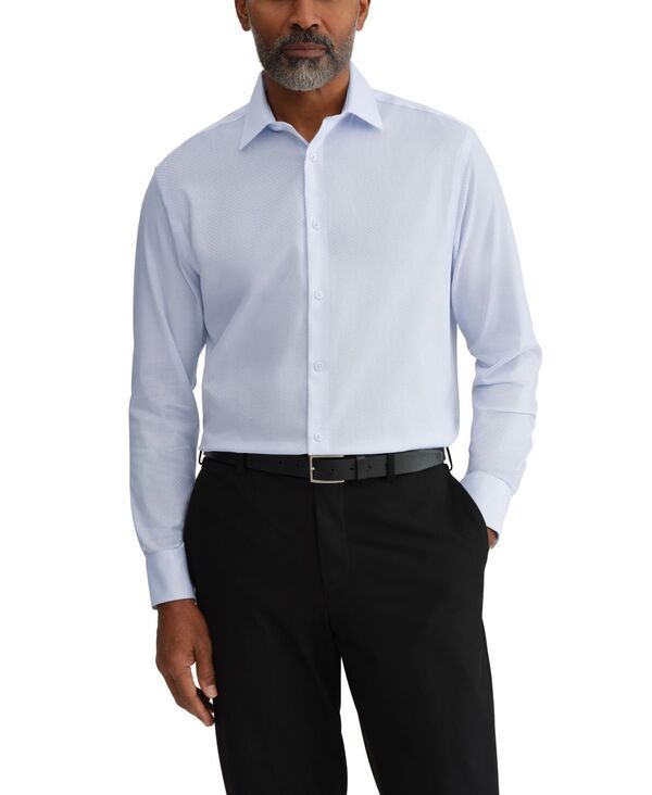 【送料無料】 カルバンクライン メンズ シャツ トップス Mens RegularFit Dress Shirt Blue