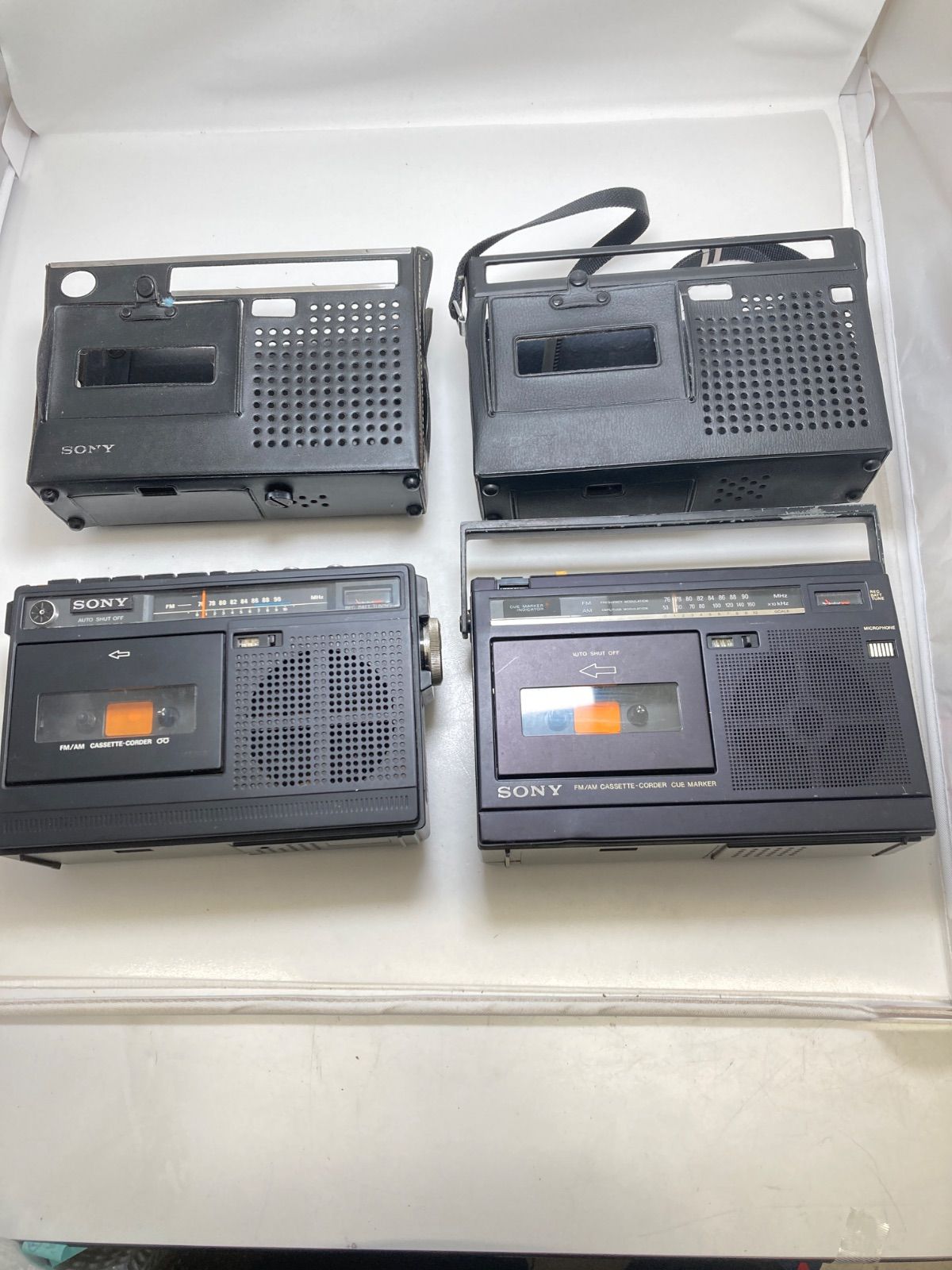 ¶ SONY ソニー CF-1150 / CF-1160 / ラジオ２台まとめ ケース付き